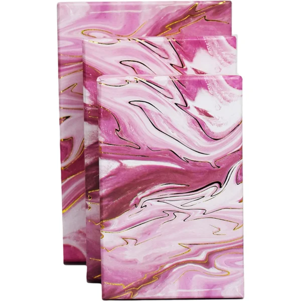 Set of 3 Elegant Decorative Themed Nesting Gift Boxes - Image 2