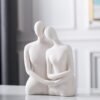 Couple Statue, Couple Figurine Shelf Decorations for Living Room, Shelves, Bookshlf