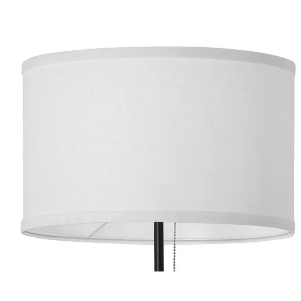 58-inch Black Metal Tripod Floor Lamp - Image 4