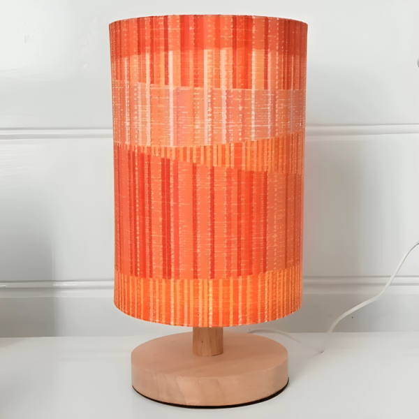 Scandi lamp - Mid Century Flame Orange or Sea Green